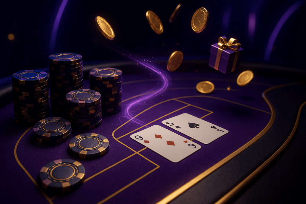 content-baccarat-closeup-chips-cards-purple-gold.webp