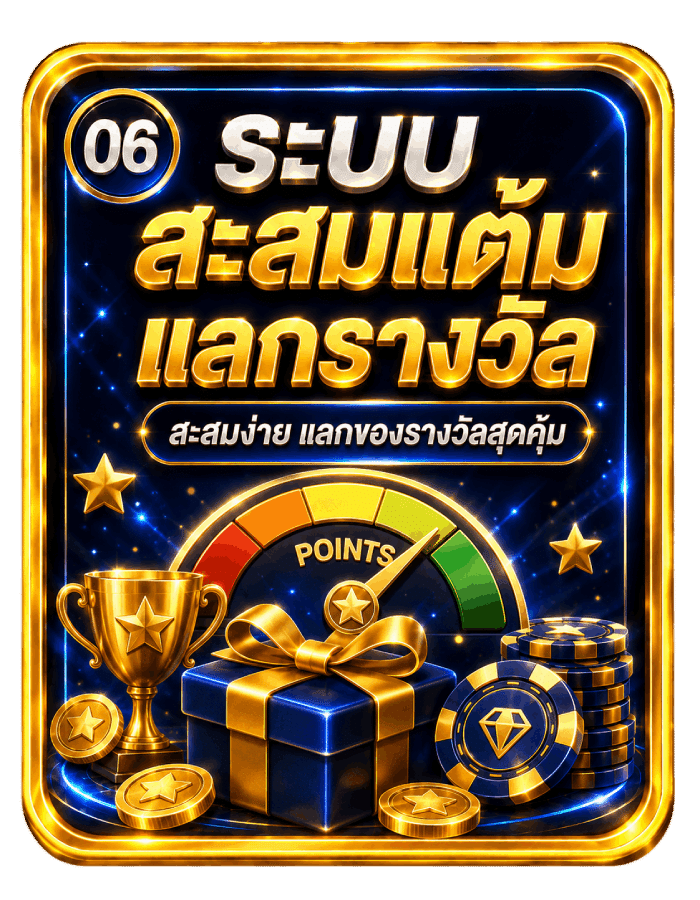 ระบบสะสมแต้มแลกรางวัล